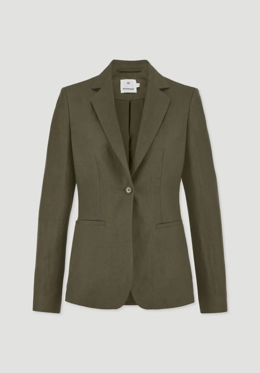 Blazer Regular aus reinem Leinen von hessnatur