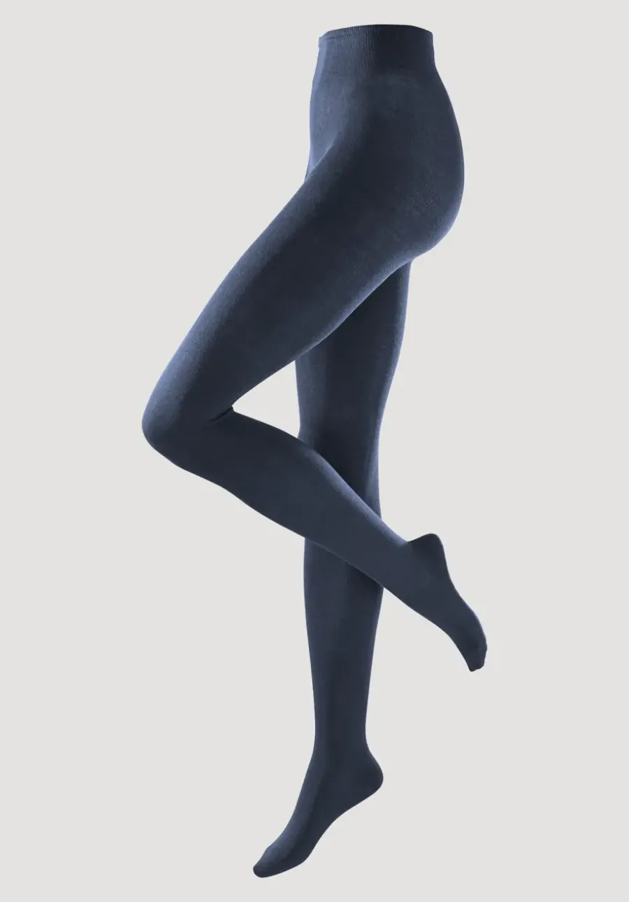 Blickdichte Strumpfhose aus Bio-Baumwolle von hessnatur