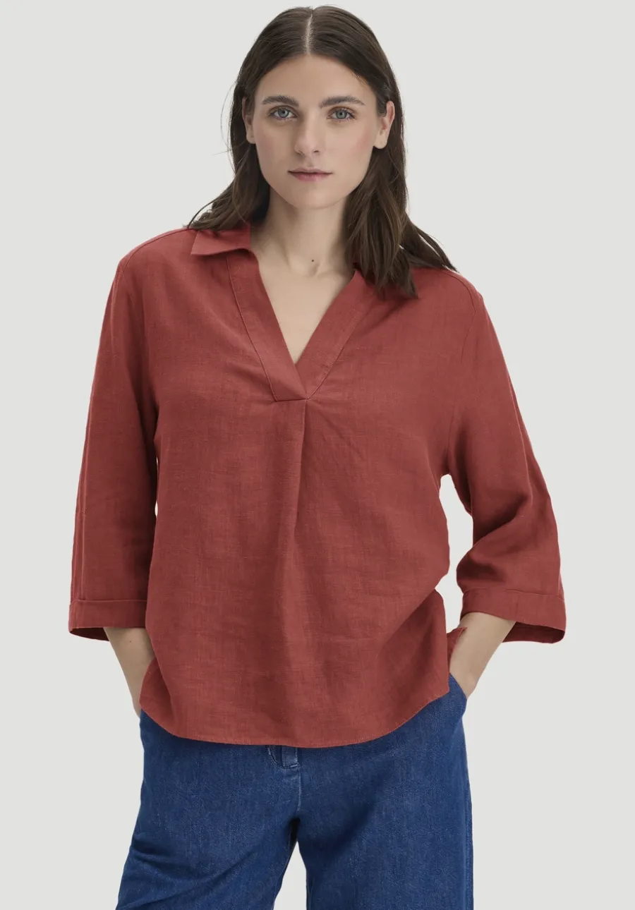 Bluse Relaxed aus reinem Leinen von hessnatur