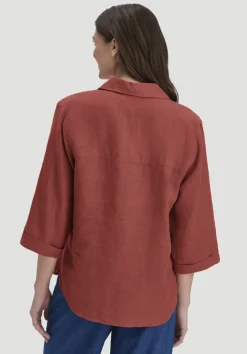 Bluse Relaxed aus reinem Leinen von hessnatur