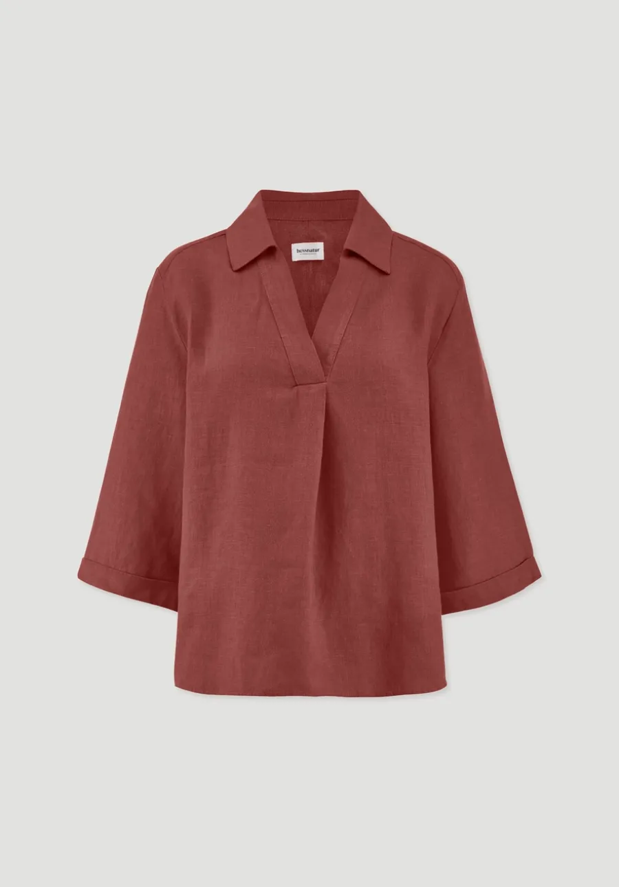 Bluse Relaxed aus reinem Leinen von hessnatur