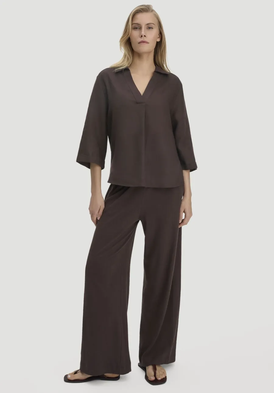 Bluse Relaxed aus reinem Leinen von hessnatur