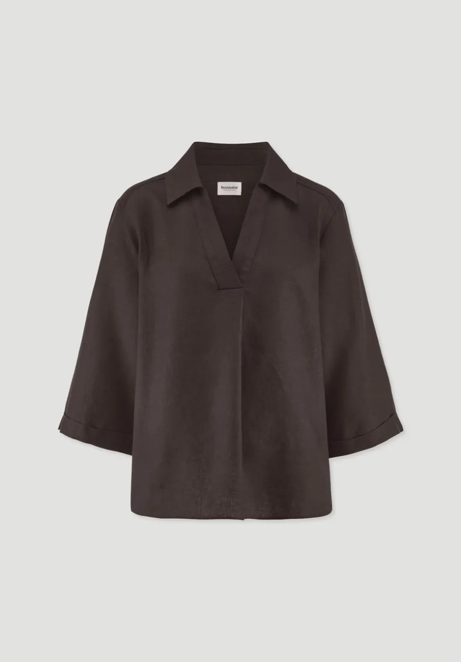 Bluse Relaxed aus reinem Leinen von hessnatur