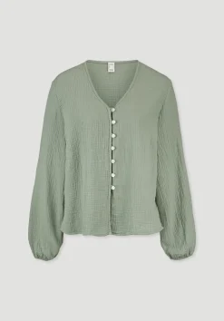 Bluse Relaxed aus reiner Bio-Baumwolle von hessnatur