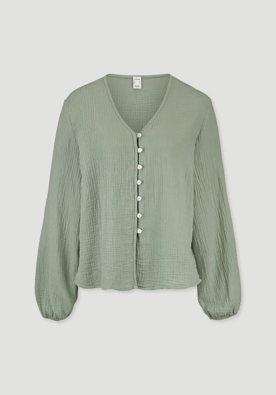 Bluse Relaxed aus reiner Bio-Baumwolle von hessnatur