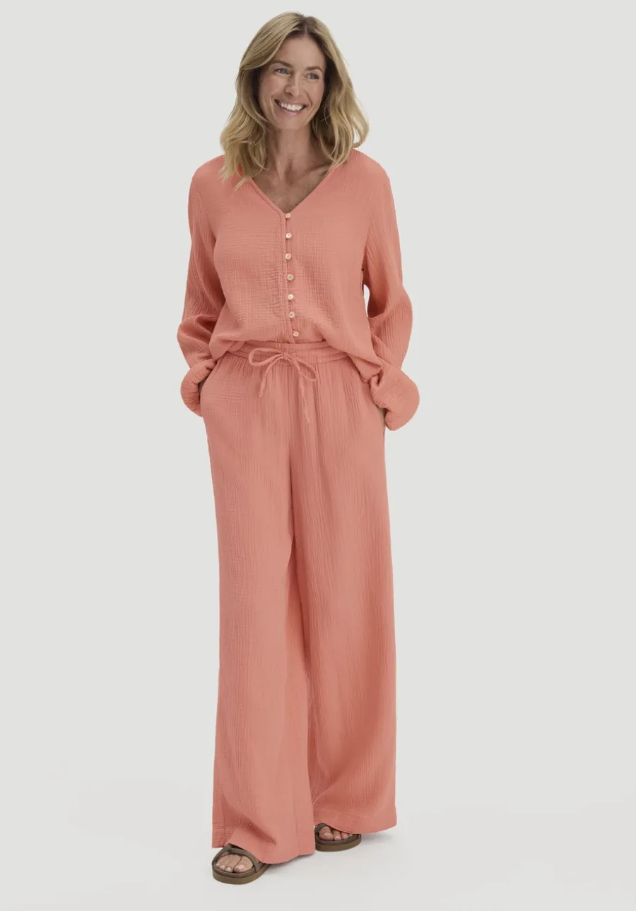 Bluse Relaxed aus reiner Bio-Baumwolle von hessnatur
