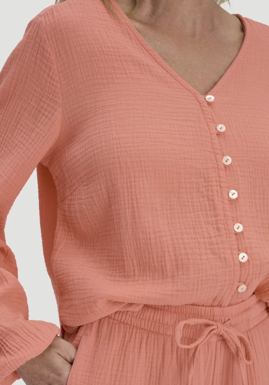 Bluse Relaxed aus reiner Bio-Baumwolle von hessnatur