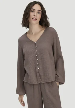 Bluse Relaxed aus reiner Bio-Baumwolle von hessnatur