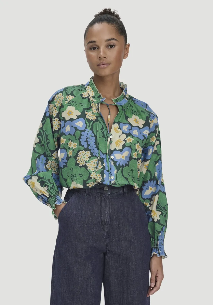 Bluse Relaxed LIV LEE aus reiner Bio-Baumwolle von hessnatur