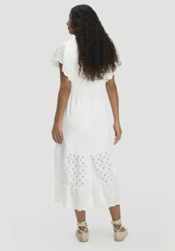 Bohemian Jersey Kleid Midi Relaxed aus reiner Bio-Baumwolle von hessnatur