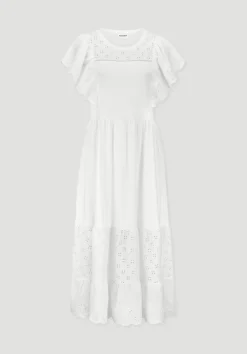 Bohemian Jersey Kleid Midi Relaxed aus reiner Bio-Baumwolle von hessnatur