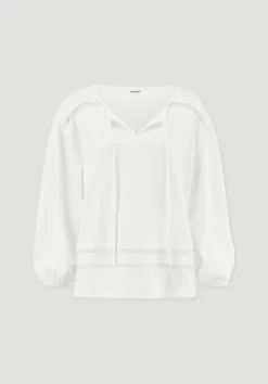 Bohemian Lace Longsleeve Oversize aus reiner Bio-Baumwolle von hessnatur