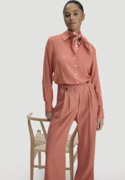 Bundfalten Hose Wide Leg aus TENCEL™ Lyocell von hessnatur