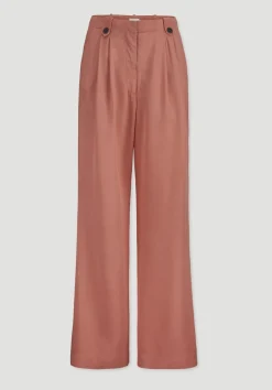 Bundfalten Hose Wide Leg aus TENCEL™ Lyocell von hessnatur