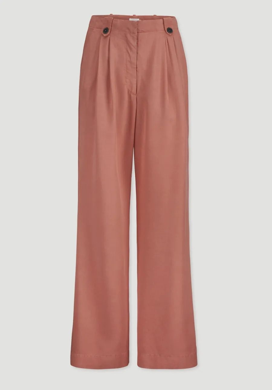 Bundfalten Hose Wide Leg aus TENCEL™ Lyocell von hessnatur