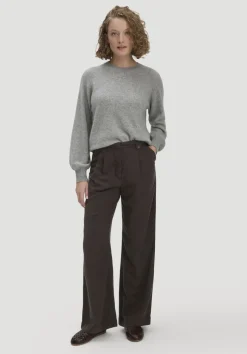 Bundfalten Hose Wide Leg aus TENCEL™ Lyocell von hessnatur