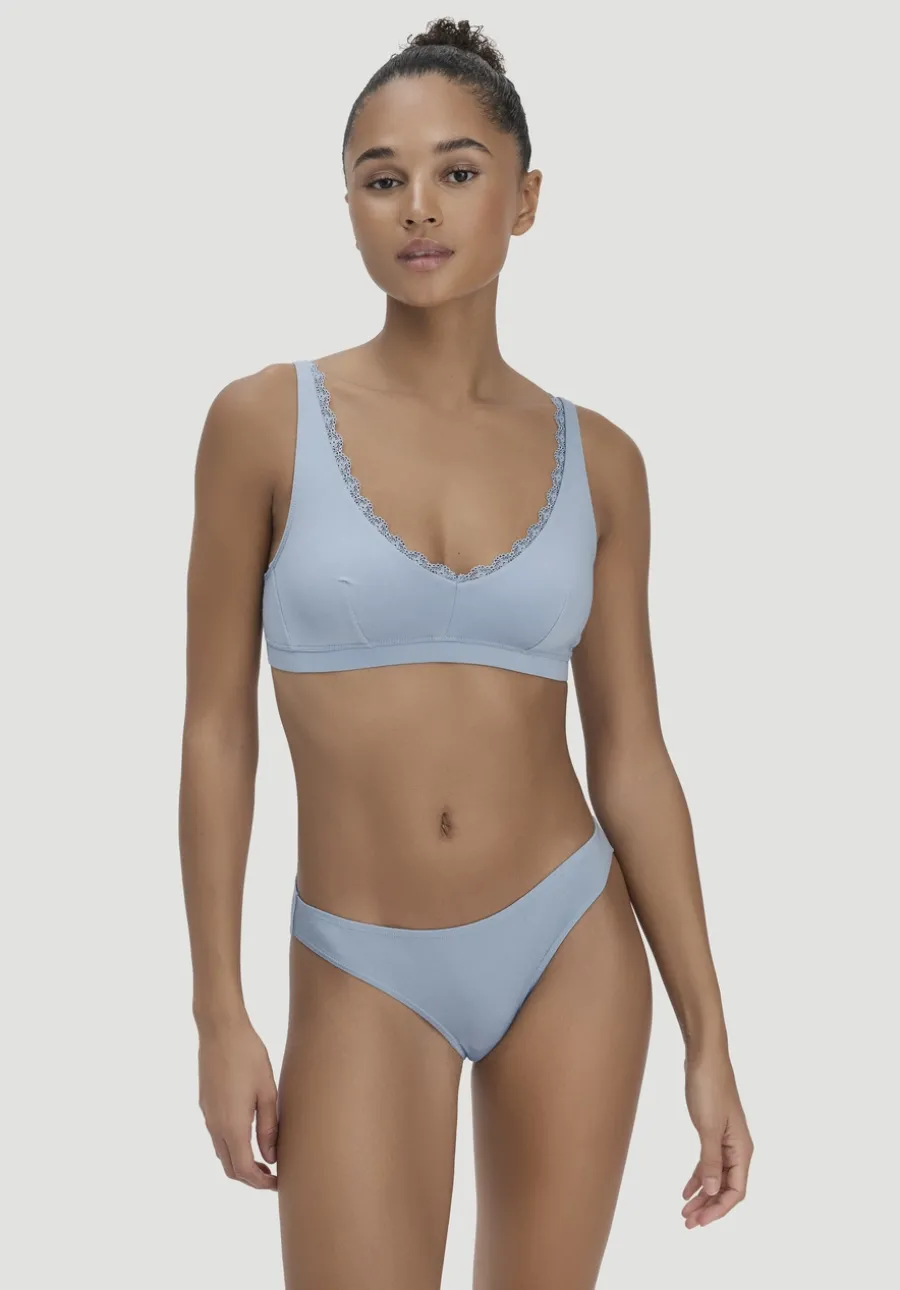 Bustier COTTON FEEL LACE aus Bio-Baumwolle von hessnatur