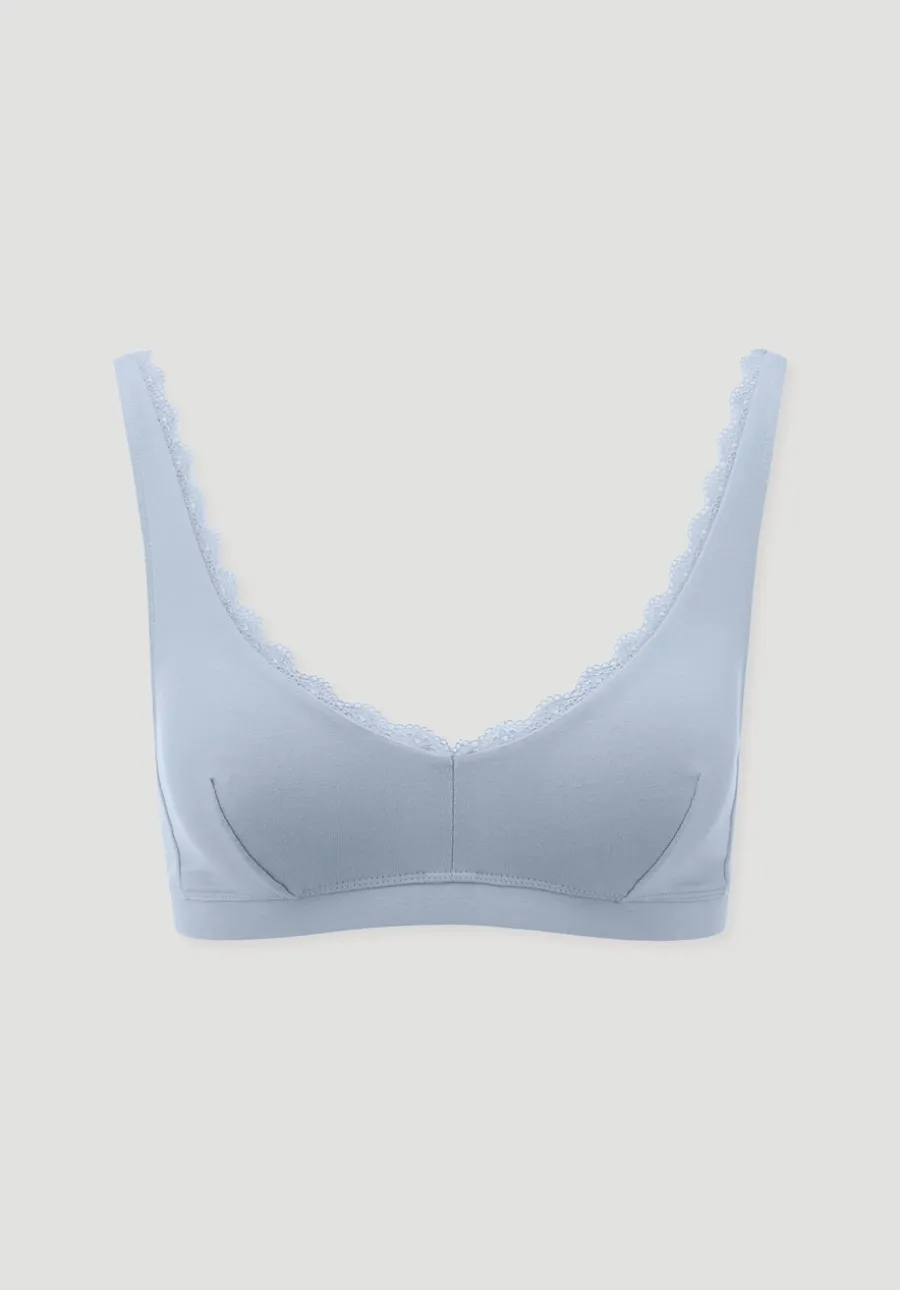 Bustier COTTON FEEL LACE aus Bio-Baumwolle von hessnatur