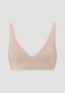 Bustier COTTON FEEL LACE aus Bio-Baumwolle von hessnatur