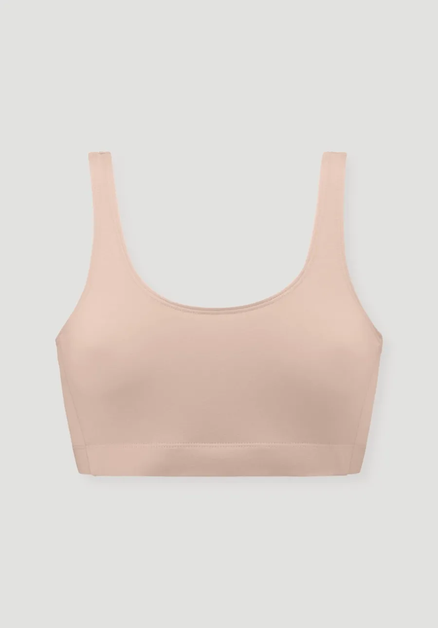 Bustier Softbund COTTON FEEL aus Bio-Baumwolle von hessnatur