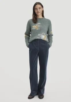 Cordhose Wide Leg Relaxed aus Bio-Baumwolle von hessnatur