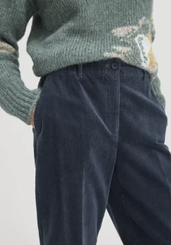 Cordhose Wide Leg Relaxed aus Bio-Baumwolle von hessnatur