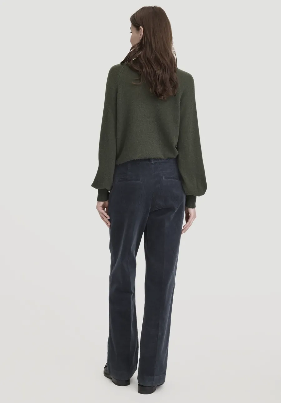 Cordhose Wide Leg Relaxed aus Bio-Baumwolle von hessnatur