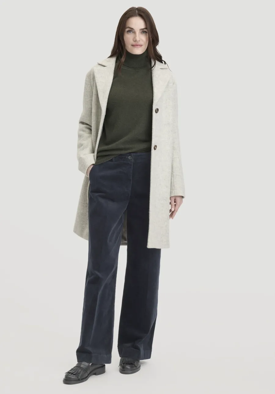 Cordhose Wide Leg Relaxed aus Bio-Baumwolle von hessnatur