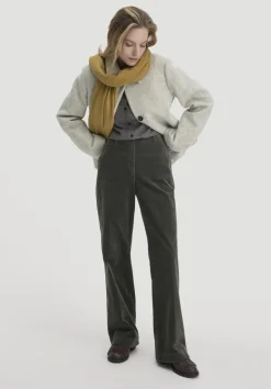 Cordhose Wide Leg Relaxed aus Bio-Baumwolle von hessnatur