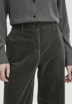 Cordhose Wide Leg Relaxed aus Bio-Baumwolle von hessnatur