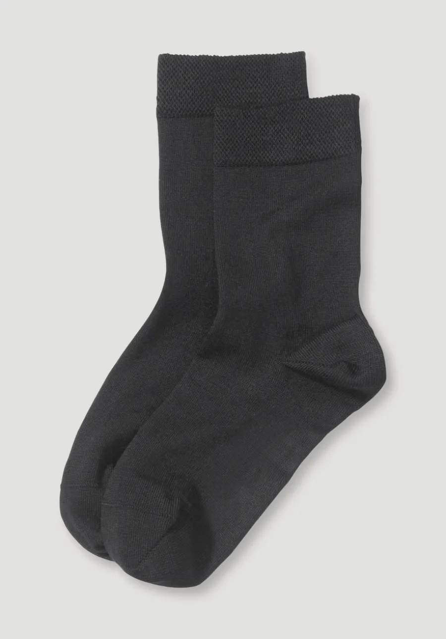 Damen Socke im 2er-Pack aus Bio-Merinowolle mit Bio-Baumwolle von hessnatur