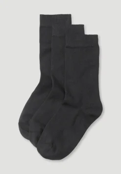 Damen Socke im 3er-Pack aus Bio-Baumwolle von hessnatur