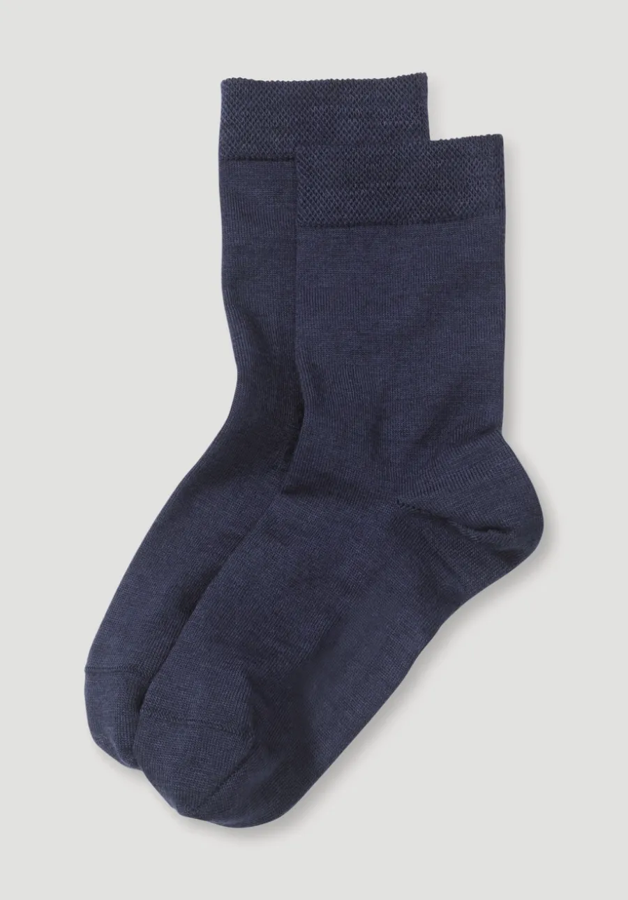 Damen Socke im 2er-Pack aus Bio-Merinowolle mit Bio-Baumwolle von hessnatur