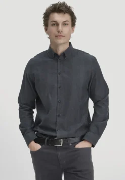Flanell Hemd Regular aus Bio-Baumwolle mit TENCEL™ Lyocell von hessnatur