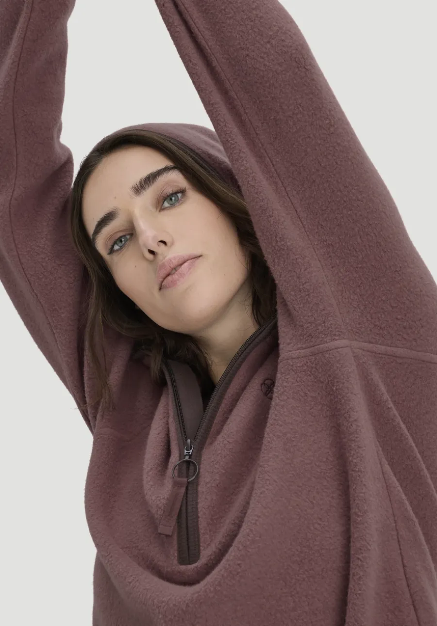 Fleece Hoodie Relaxed ACTIVE LIGHT aus reiner Bio-Baumwolle von hessnatur