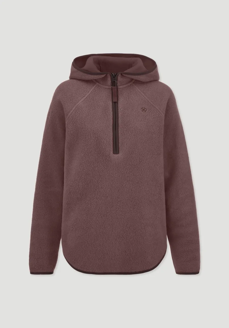 Fleece Hoodie Relaxed ACTIVE LIGHT aus reiner Bio-Baumwolle von hessnatur