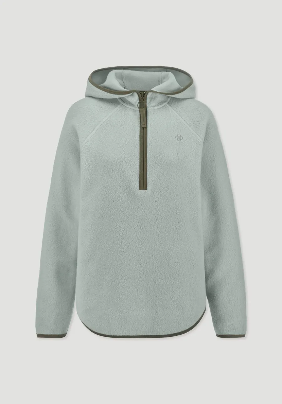 Fleece Hoodie Relaxed ACTIVE LIGHT aus reiner Bio-Baumwolle von hessnatur
