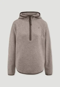 Fleece Hoodie Relaxed ACTIVE LIGHT aus reiner Bio-Baumwolle von hessnatur