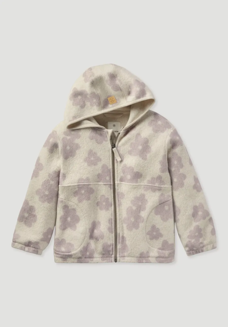 Fleece Jacke aus reiner Bio-Baumwolle von hessnatur