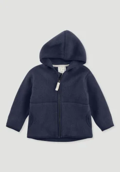 Fleece Jacke aus reiner Bio-Baumwolle von hessnatur