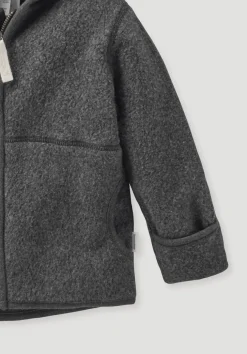 Fleece Jacke aus reiner Bio-Baumwolle von hessnatur