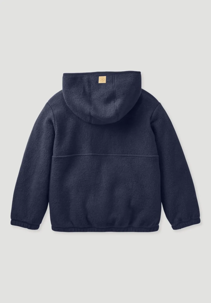 Fleece Jacke aus reiner Bio-Baumwolle von hessnatur