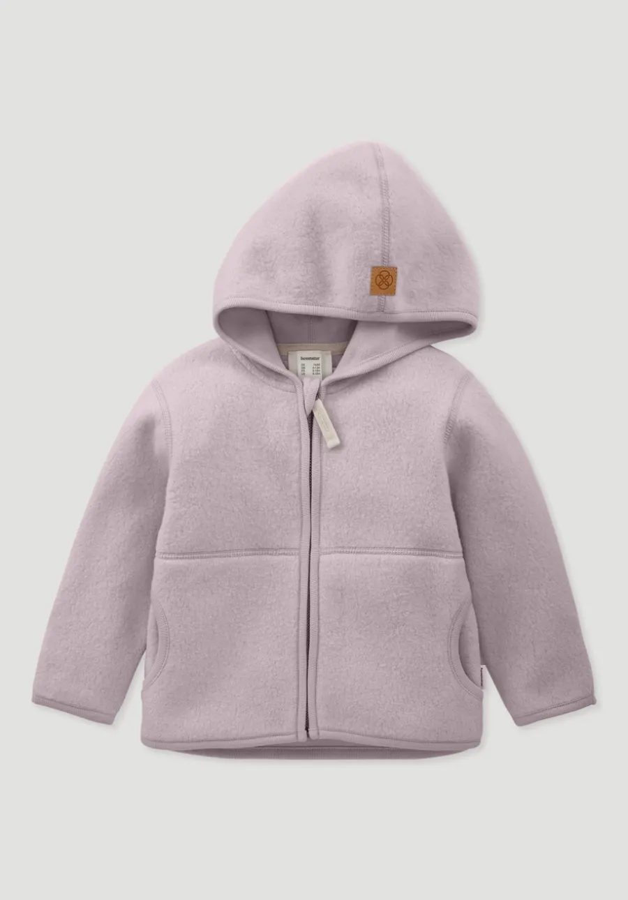Fleece Jacke aus reiner Bio-Baumwolle von hessnatur