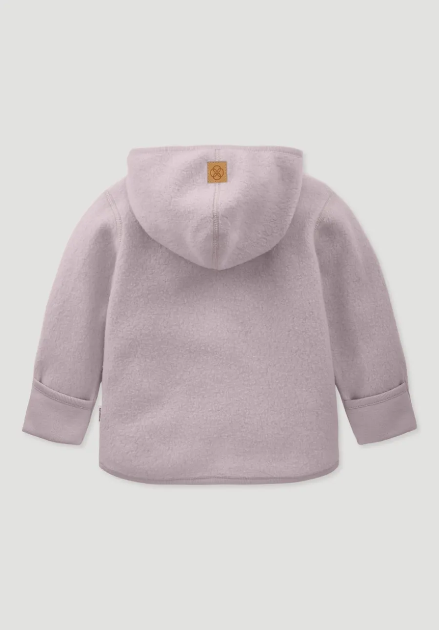 Fleece Jacke aus reiner Bio-Baumwolle von hessnatur