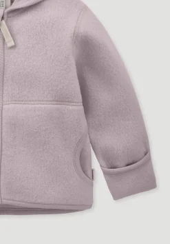 Fleece Jacke aus reiner Bio-Baumwolle von hessnatur