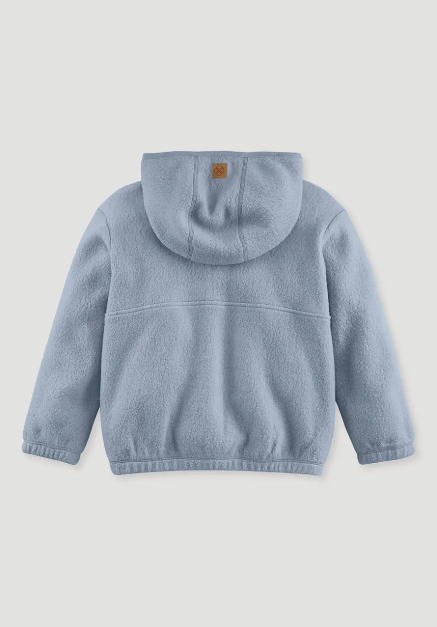 Fleece Jacke aus reiner Bio-Baumwolle von hessnatur