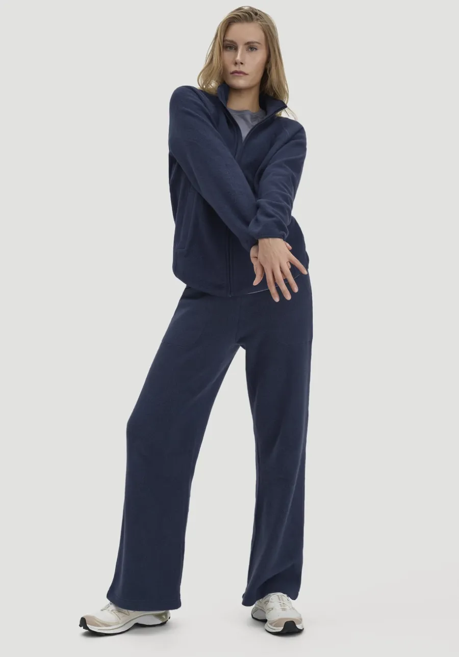 Fleece Jacke Relaxed ACTIVE LIGHT aus Bio-Baumwolle von hessnatur
