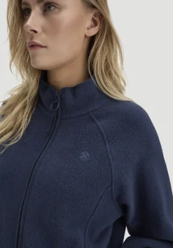 Fleece Jacke Relaxed ACTIVE LIGHT aus Bio-Baumwolle von hessnatur