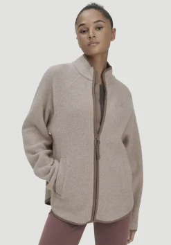 Fleece Jacke Relaxed ACTIVE LIGHT aus Bio-Baumwolle von hessnatur