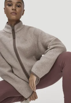 Fleece Jacke Relaxed ACTIVE LIGHT aus Bio-Baumwolle von hessnatur